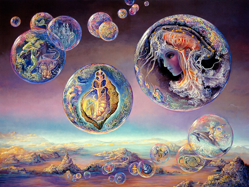 Bubbles of Fantasy Worlds