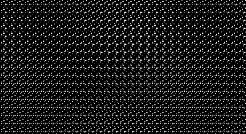 Bubbles on Black Surface