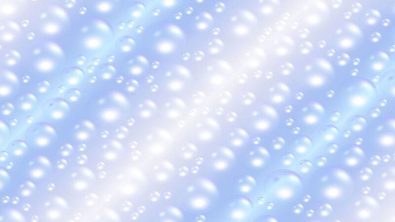 Bubbles on Blue Surface
