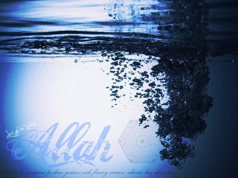 Bubbles Underwater — Blue