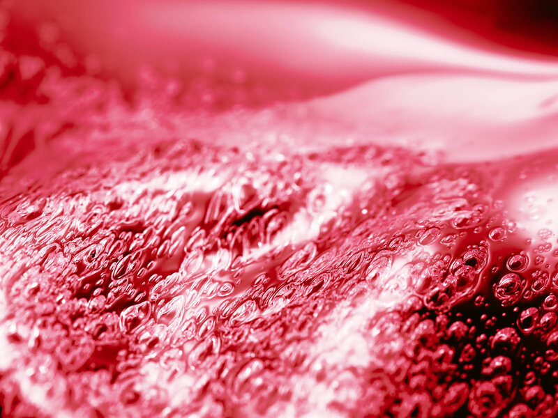 Bubbling Red Liquid
