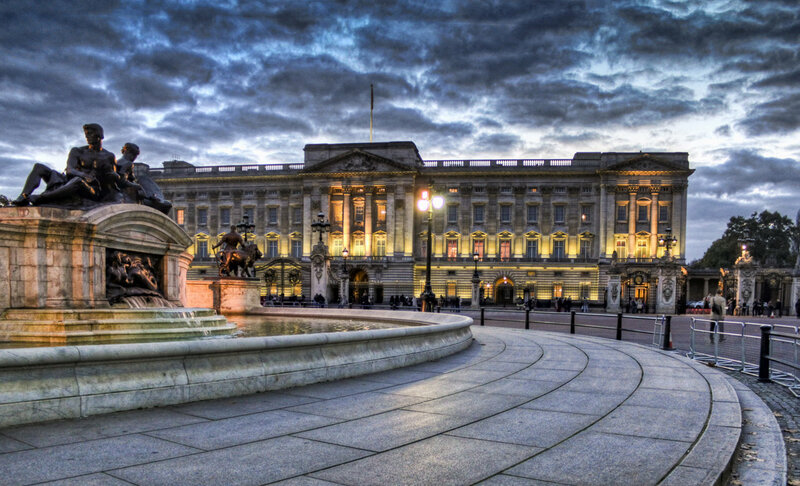 Buckingham Palace at Dusk