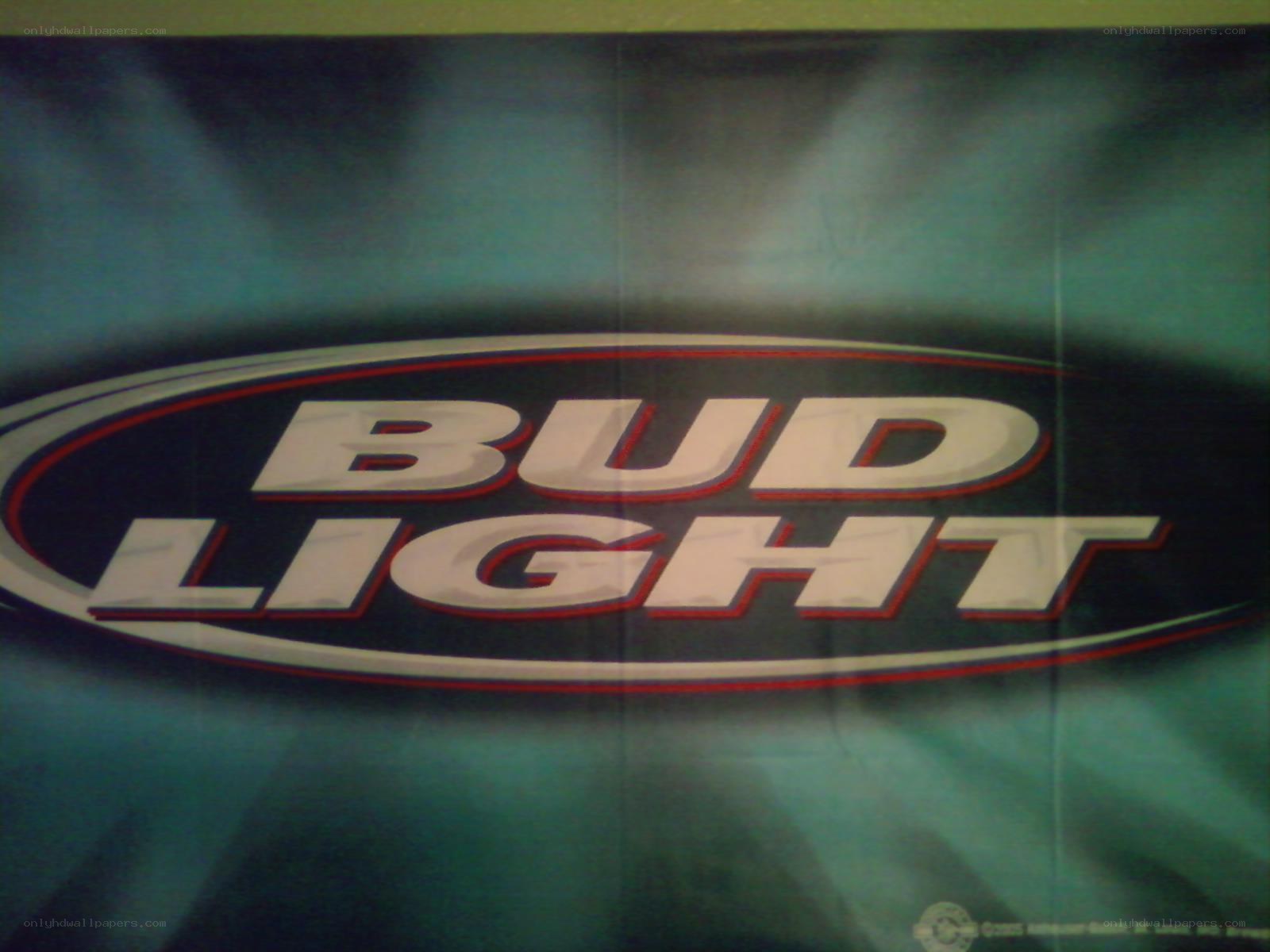Bud Light logo on banner