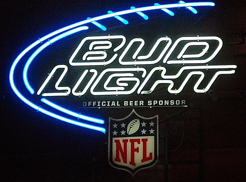 Bud Light Neon Sign