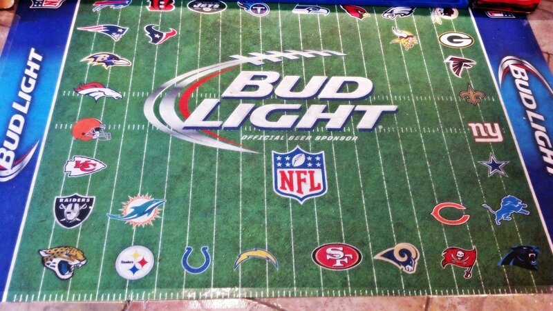 Bud Light NFL Mat