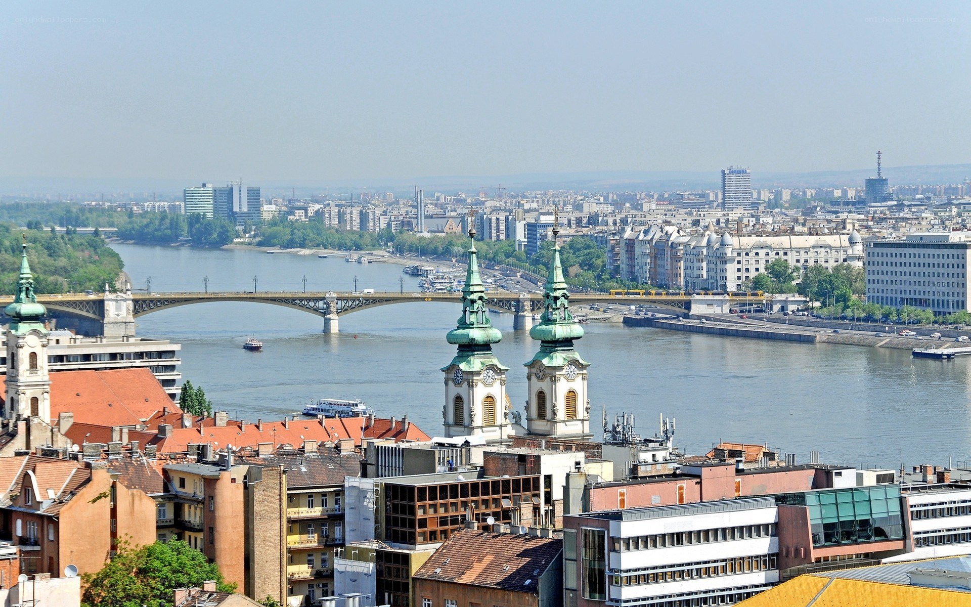 Buda Castle and Danube River