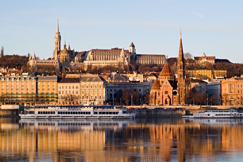 Buda Castle and River
