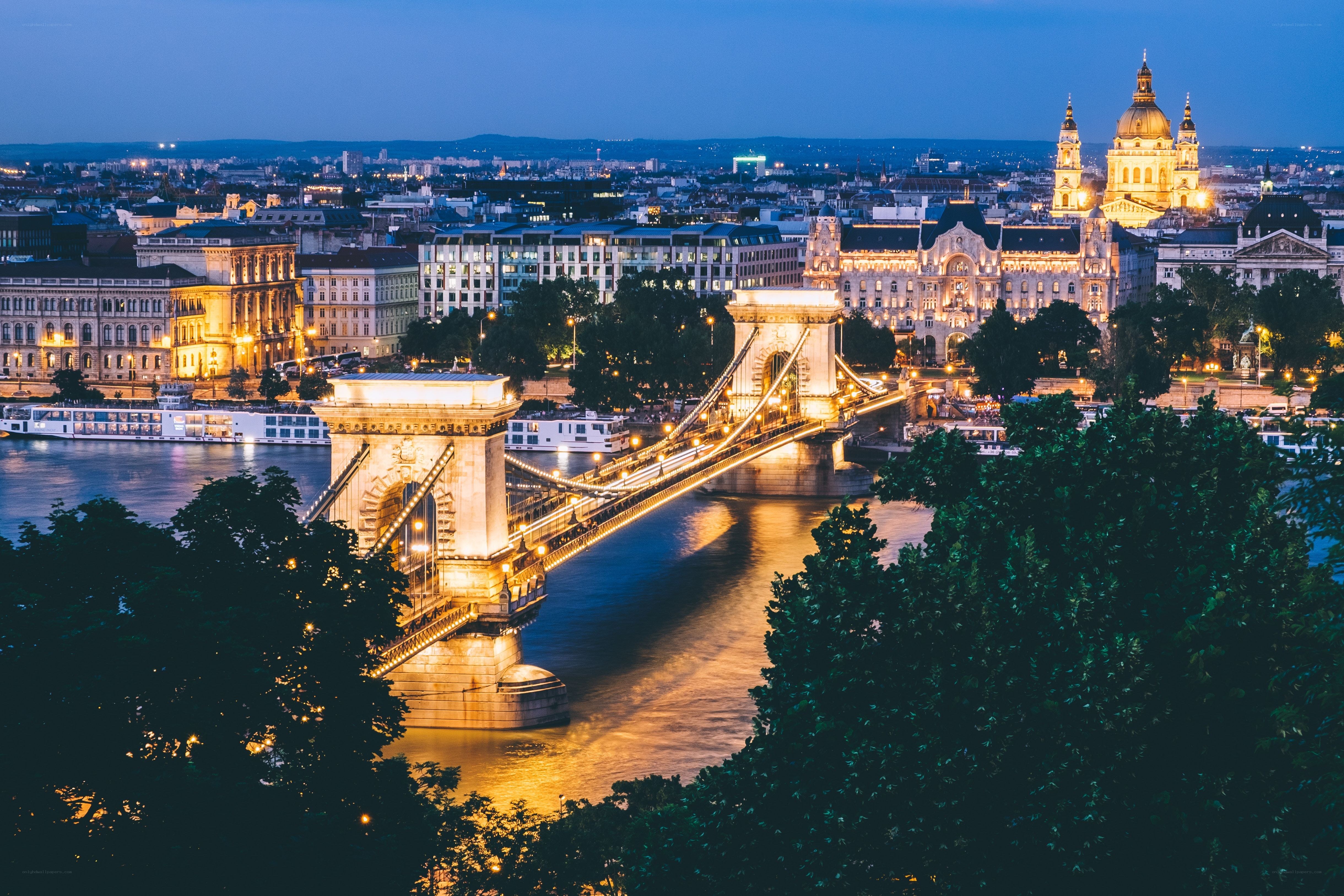 Buda Castle at dusk