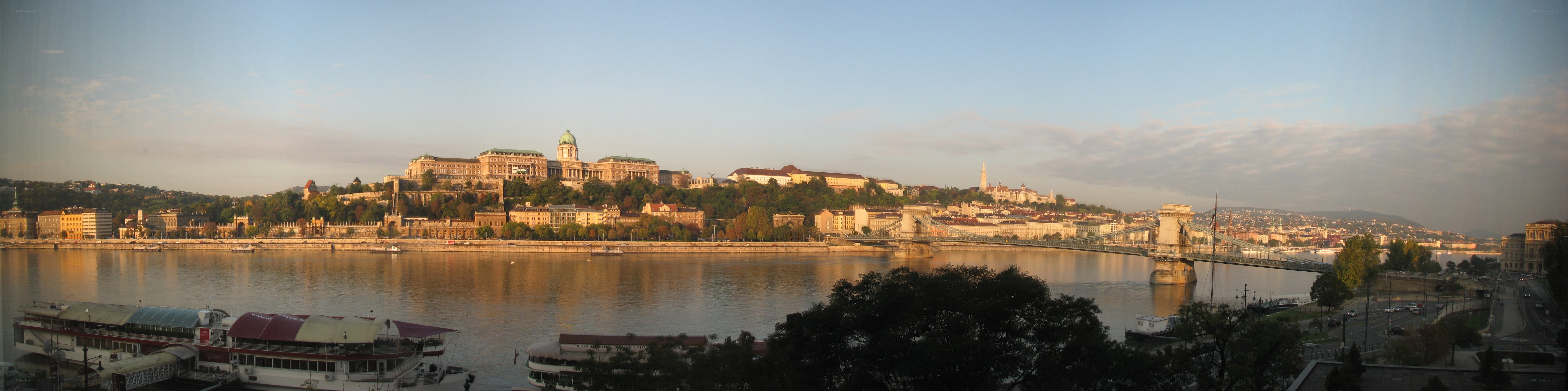 Buda Castle at sunset