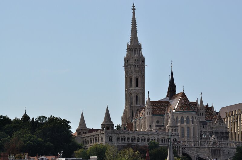 Buda Castle Complex — Blue, Serene