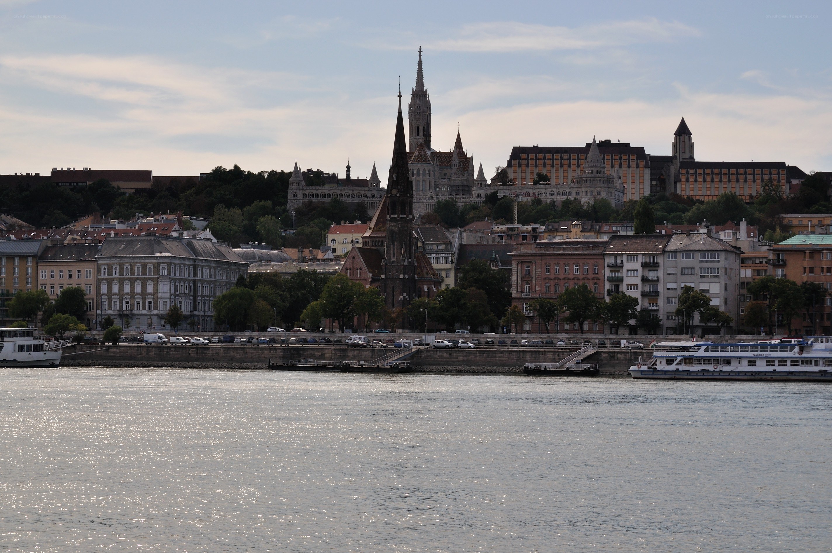 Buda Castle from the Danube