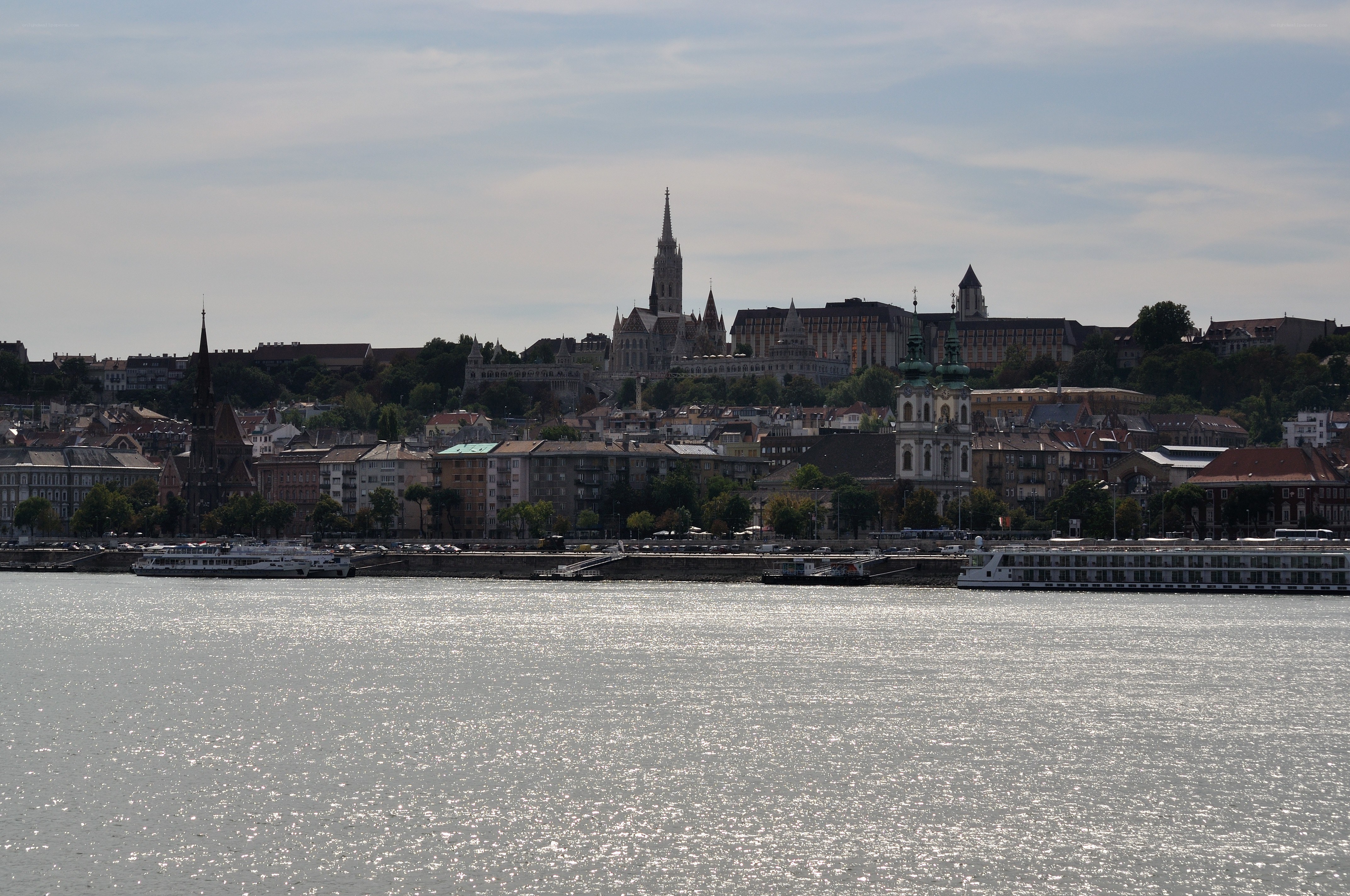 Buda Castle from the Danube