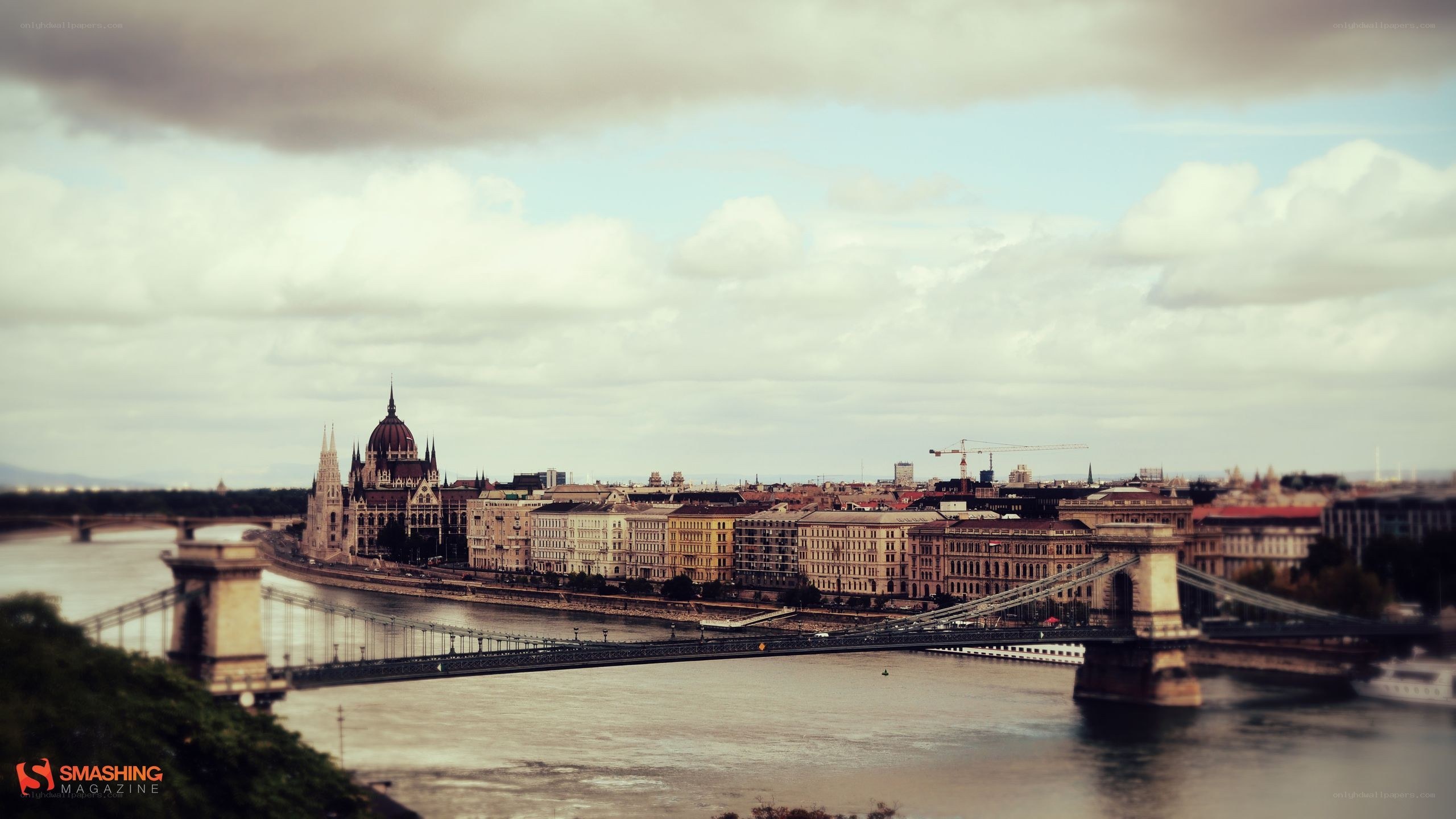 Buda cityscape with river