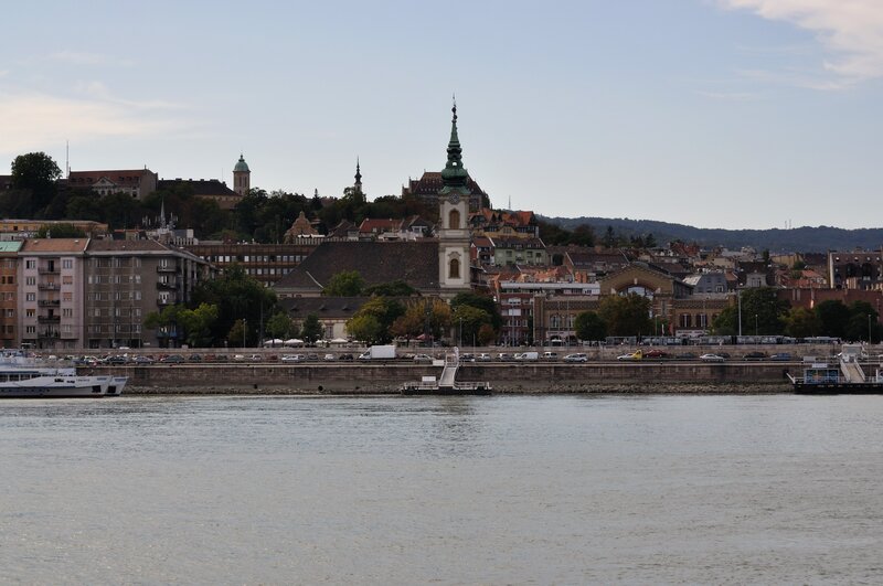 Buda Hill with Danube River