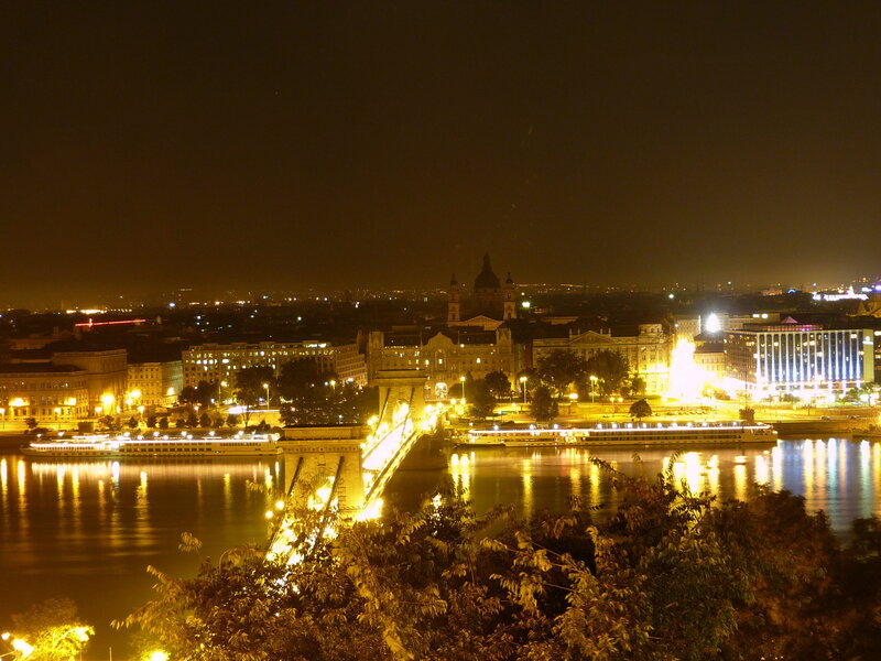 Budapest at night