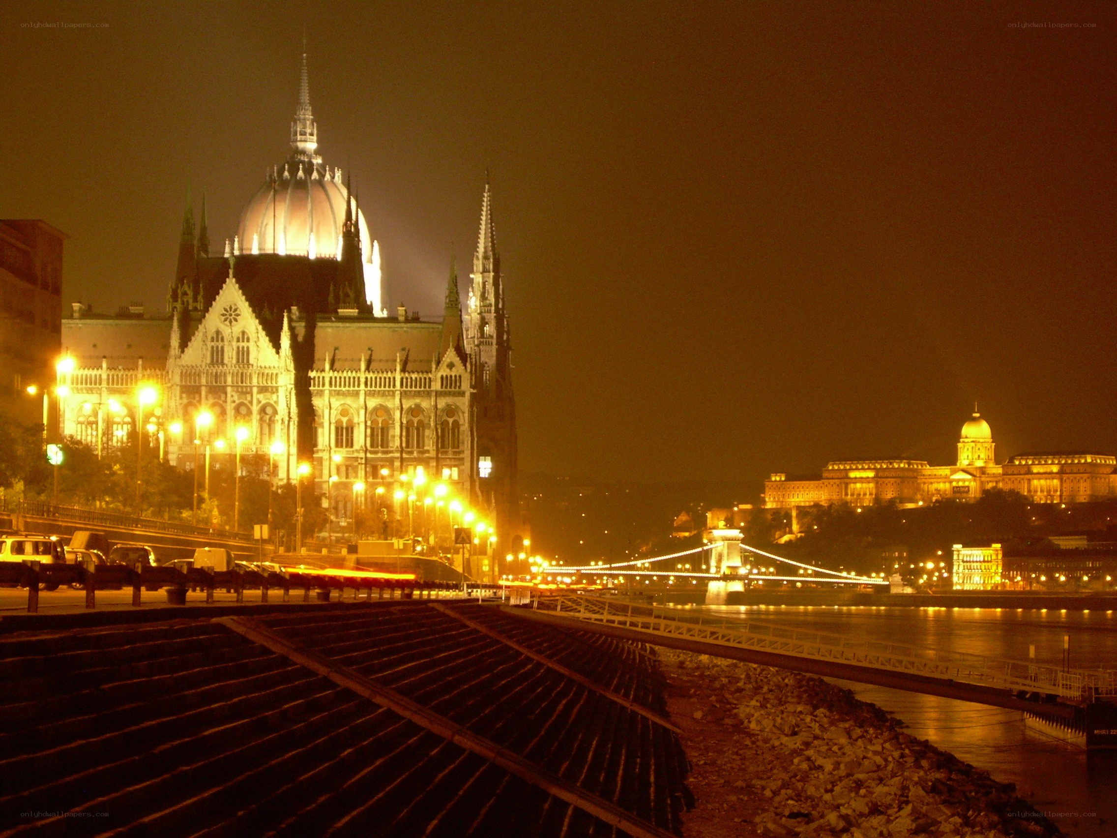 Budapest night view