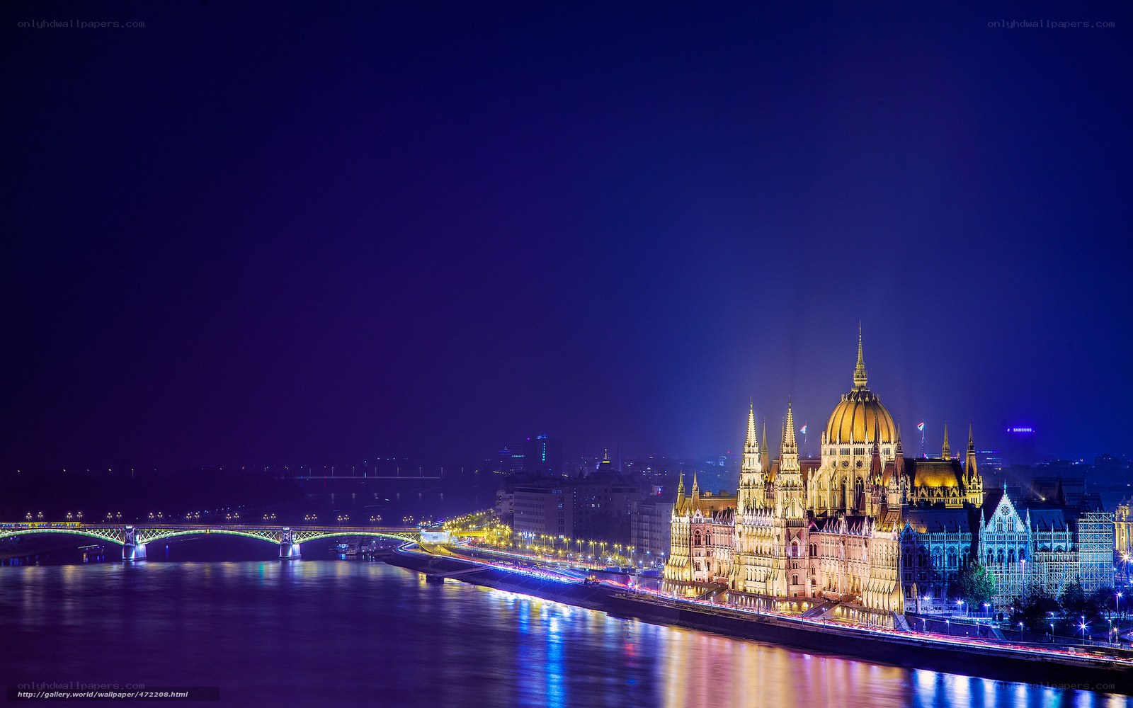 Budapest Parliament at Night