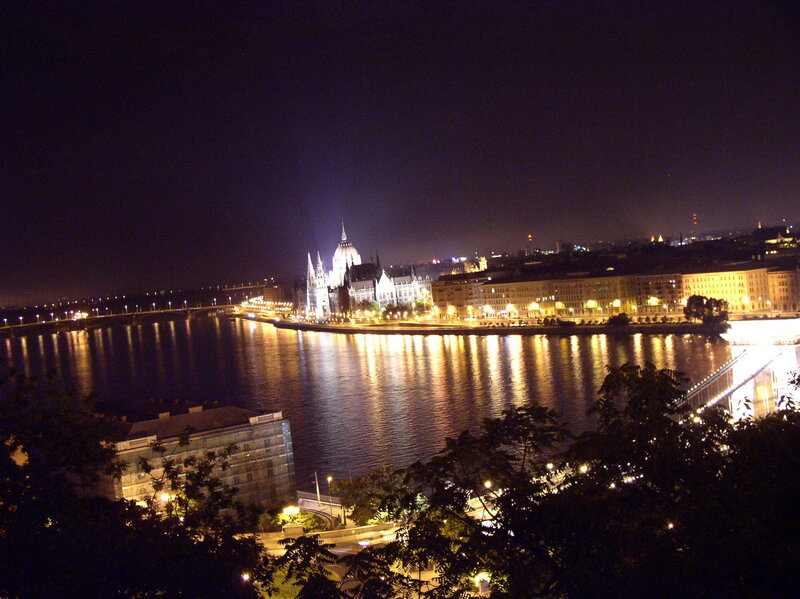 Budapest Parliament Building — Black