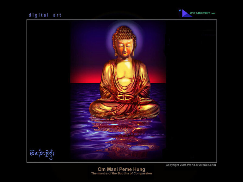 Buddha of Compassion digital art