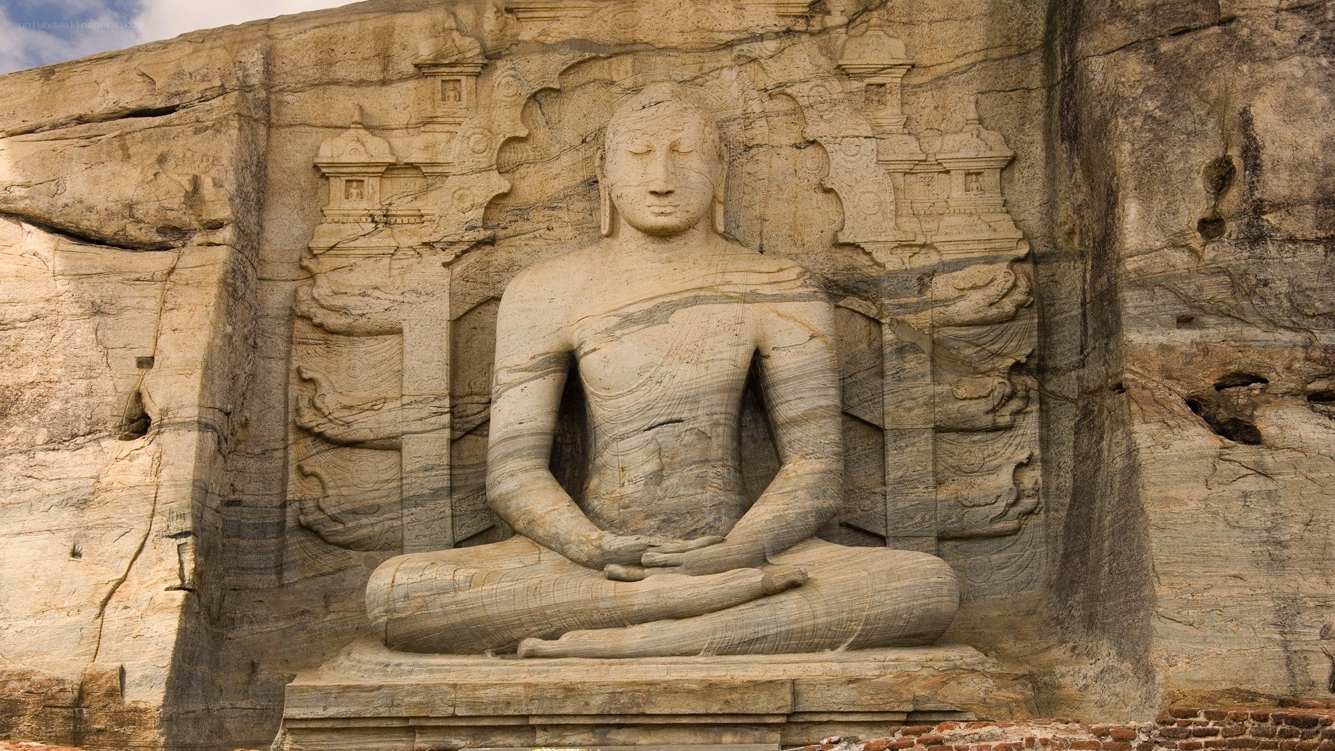 Buddha statue at Dambulla