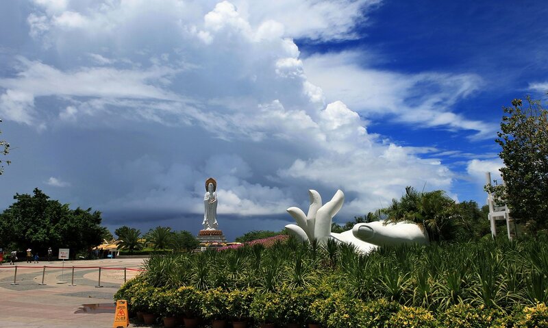 Buddha statue at Nanshan Cultural Park