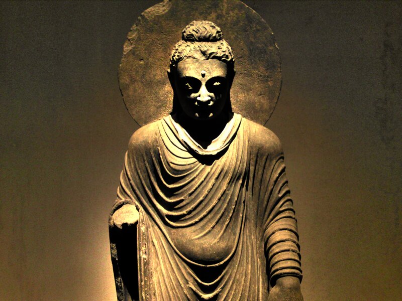Buddha Statue — Brown