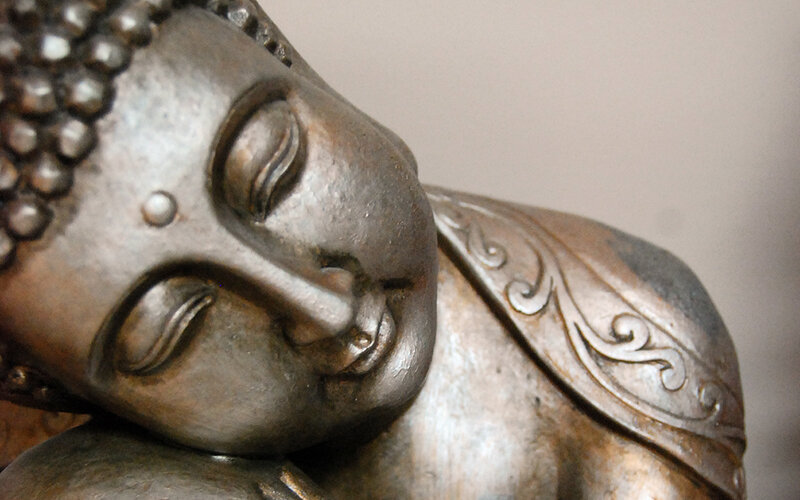 Buddha statue close-up