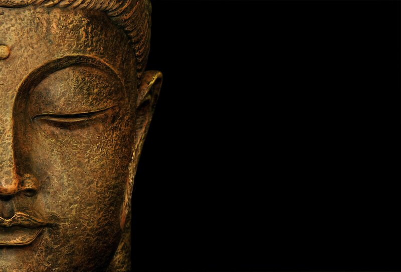 Buddha statue face
