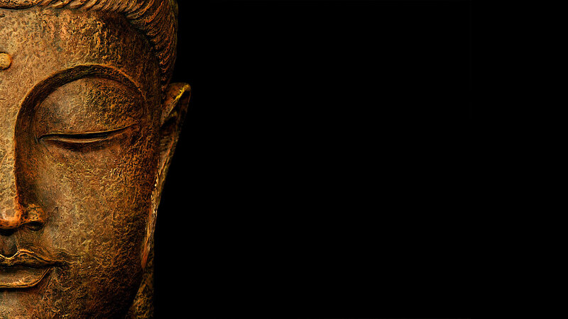 Buddha statue face