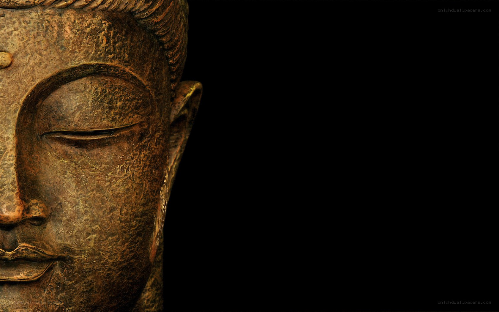 Buddha statue face
