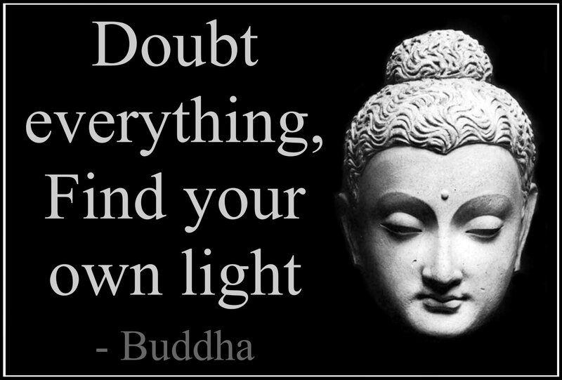 Buddha Statue Head — Black, Serene, Photograph