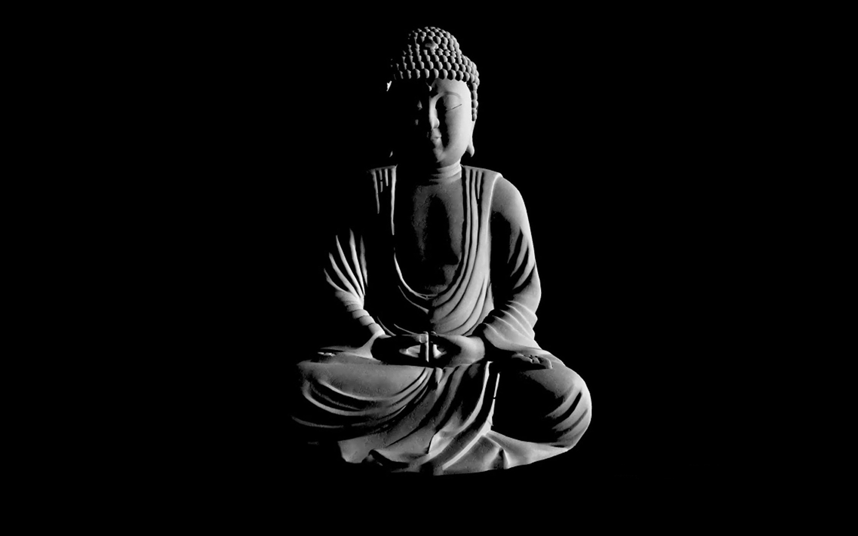 Buddha statue in meditation
