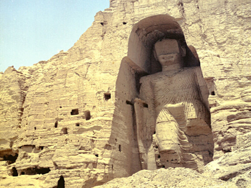 Buddha Statue in Rock