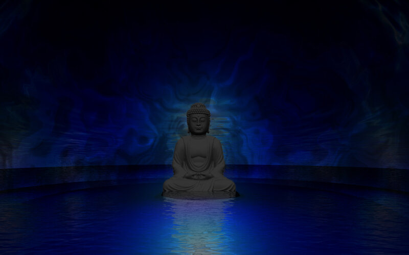 Buddha Statue in Water