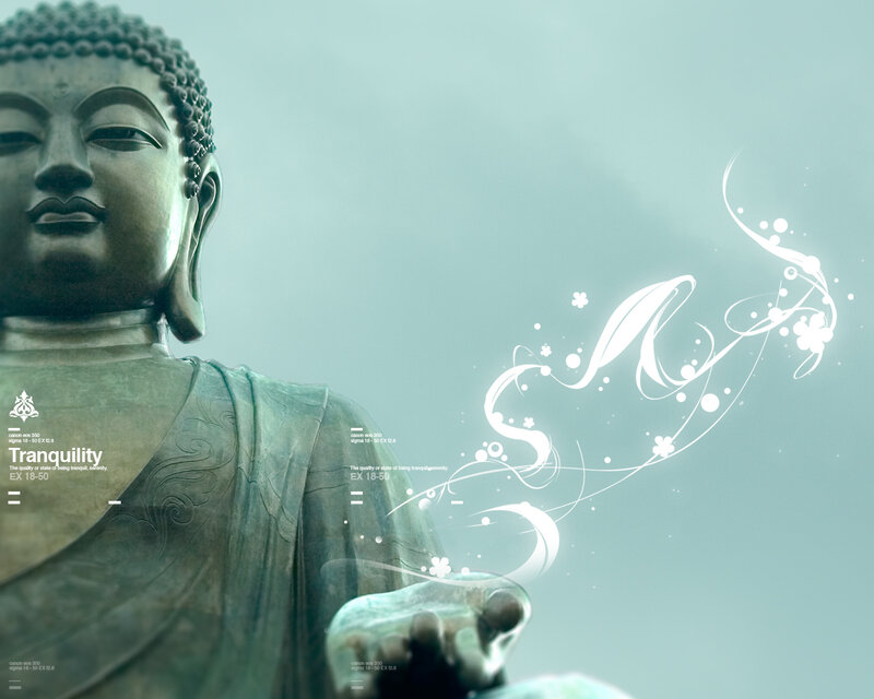 Buddha statue tranquility