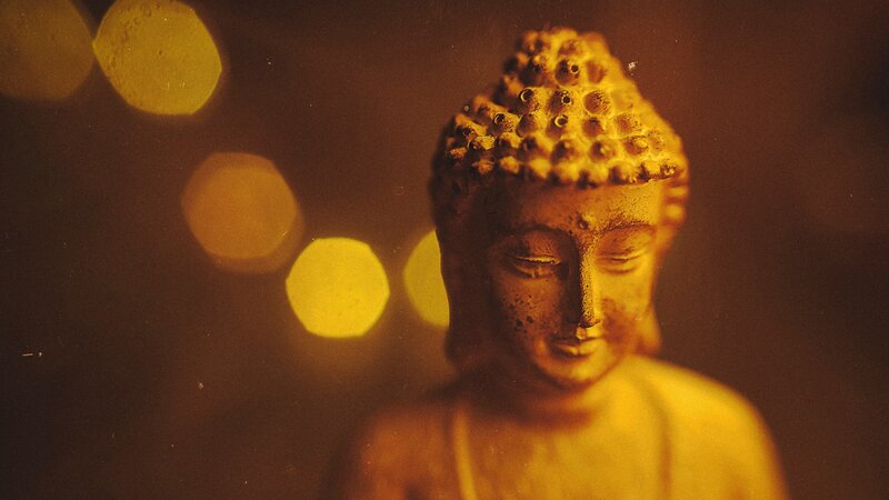 Buddha Statue — Yellow