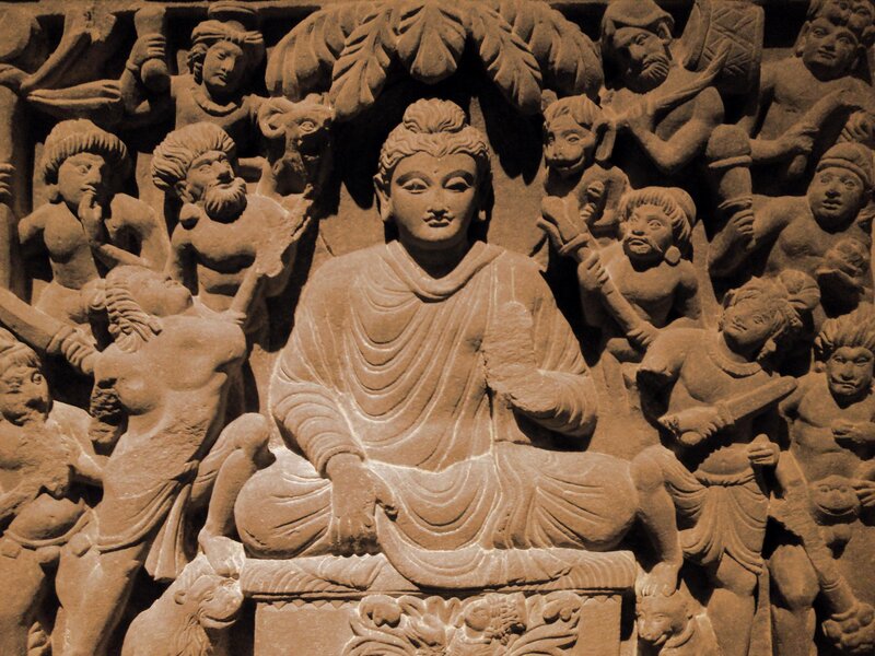 Buddha Stone Relief