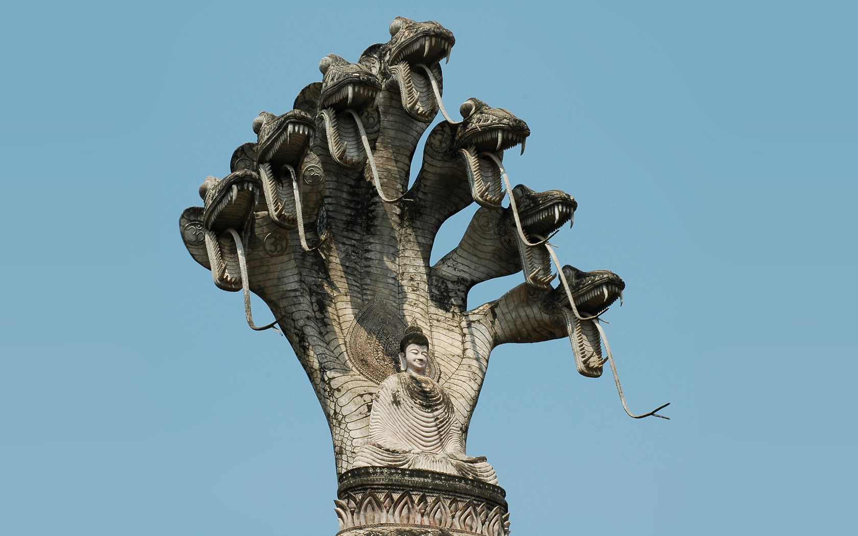 Buddha under Naga canopy
