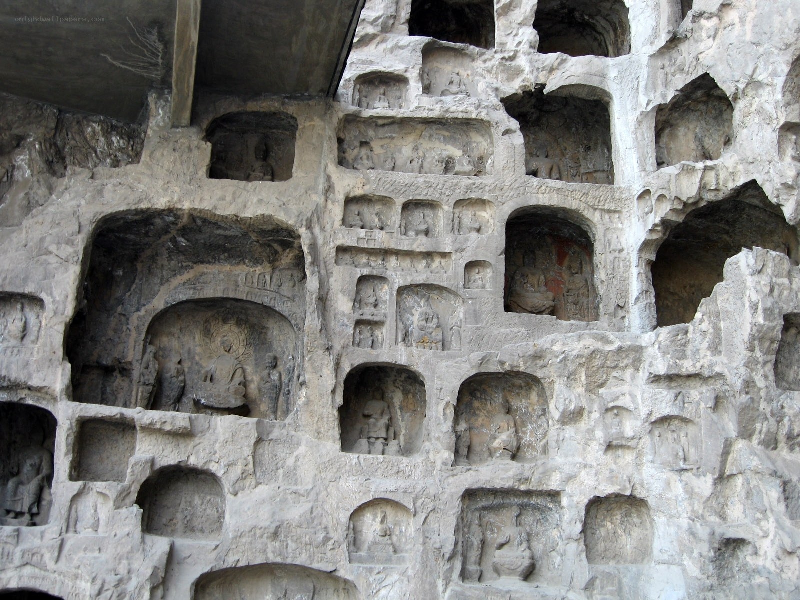 Buddhist carvings at Longmen Grottoes