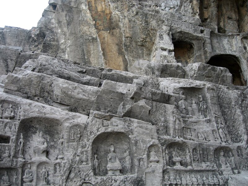 Buddhist carvings at Longmen Grottoes