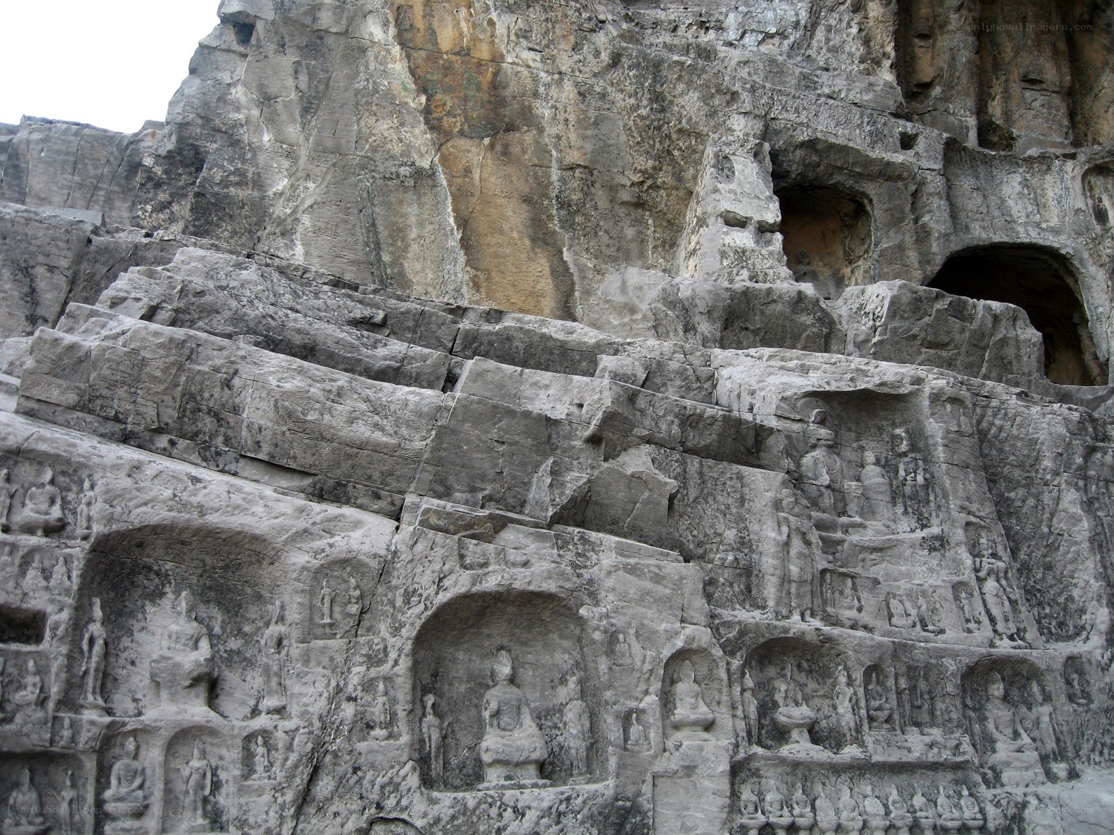 Buddhist carvings at Longmen Grottoes