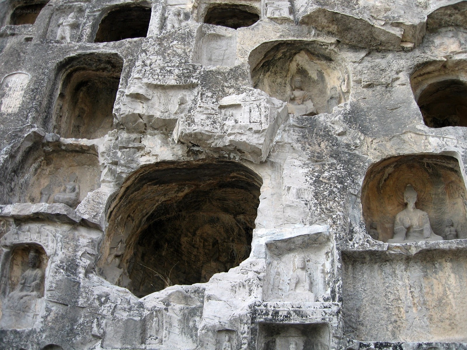Buddhist cave carvings