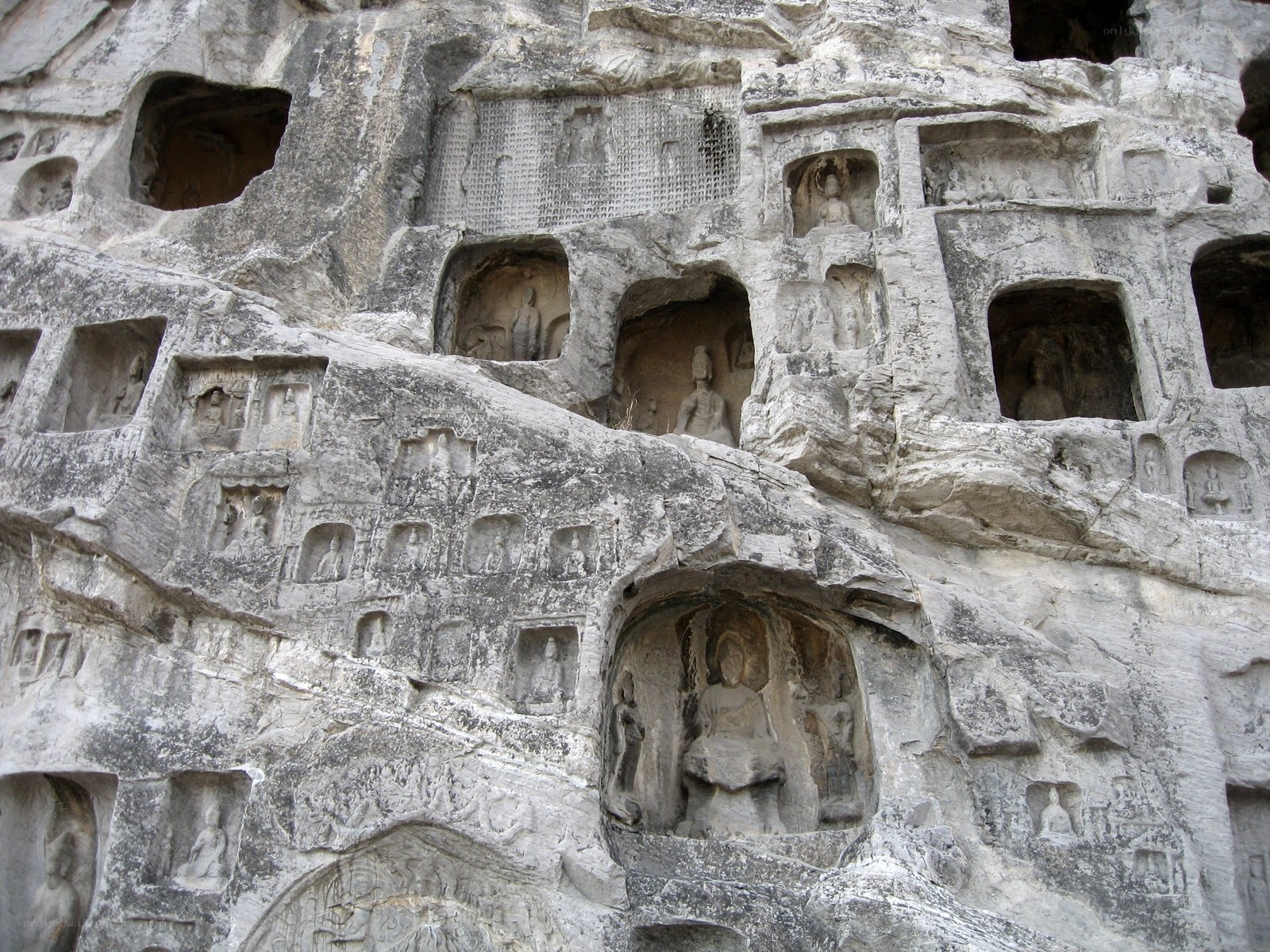 Buddhist cave carvings
