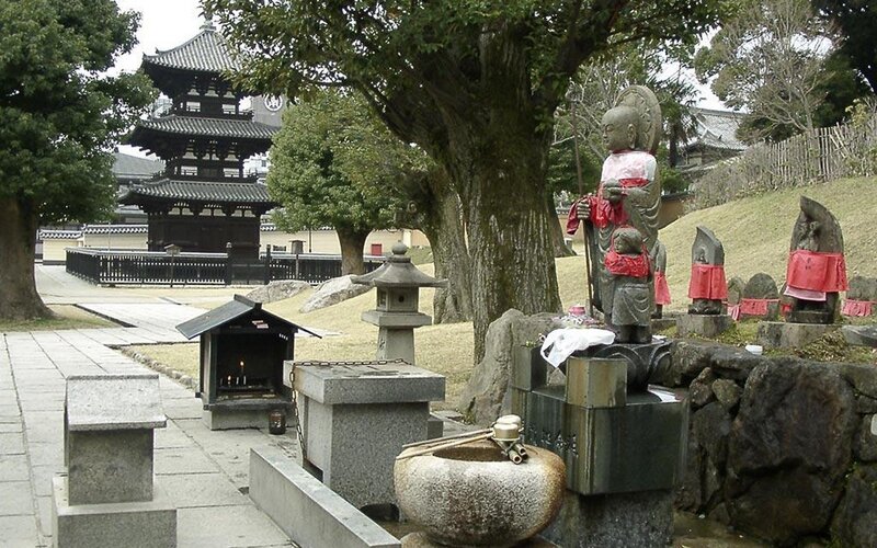Buddhist temple grounds