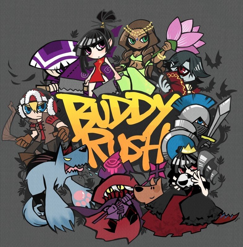 Buddy Rush character art