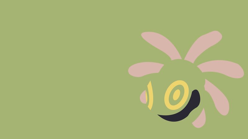 Budew character illustration