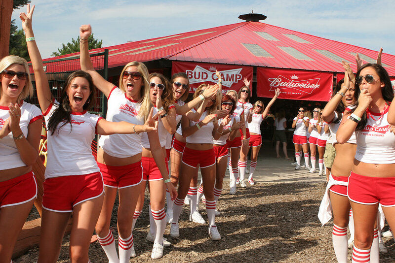 Budweiser Cheerleaders