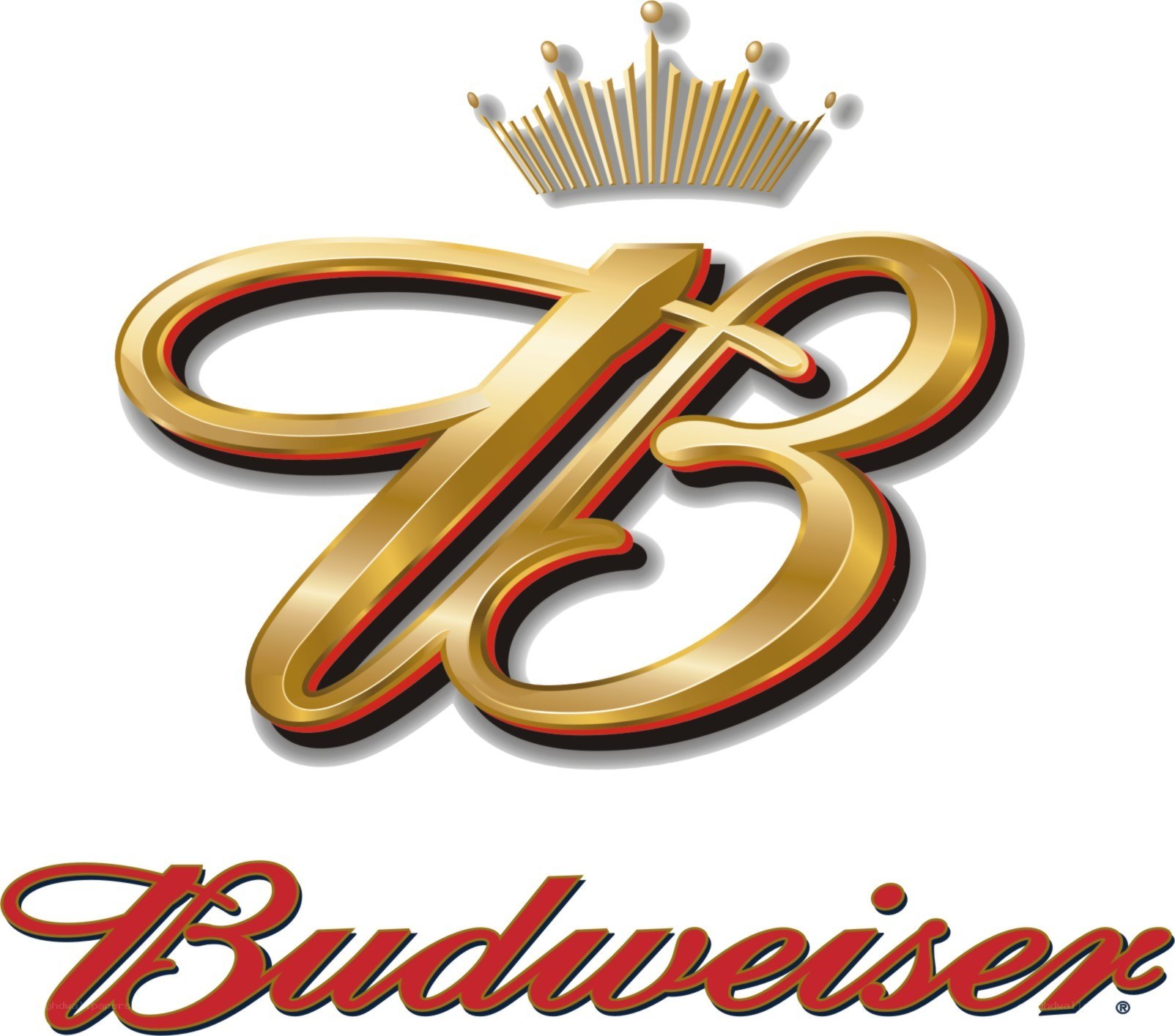 Budweiser logo with crown