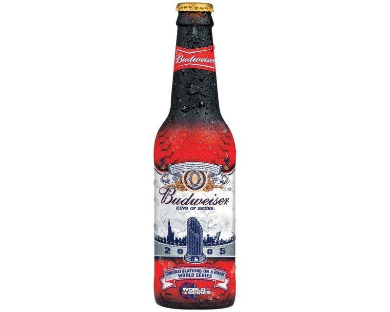 Budweiser World Series bottle