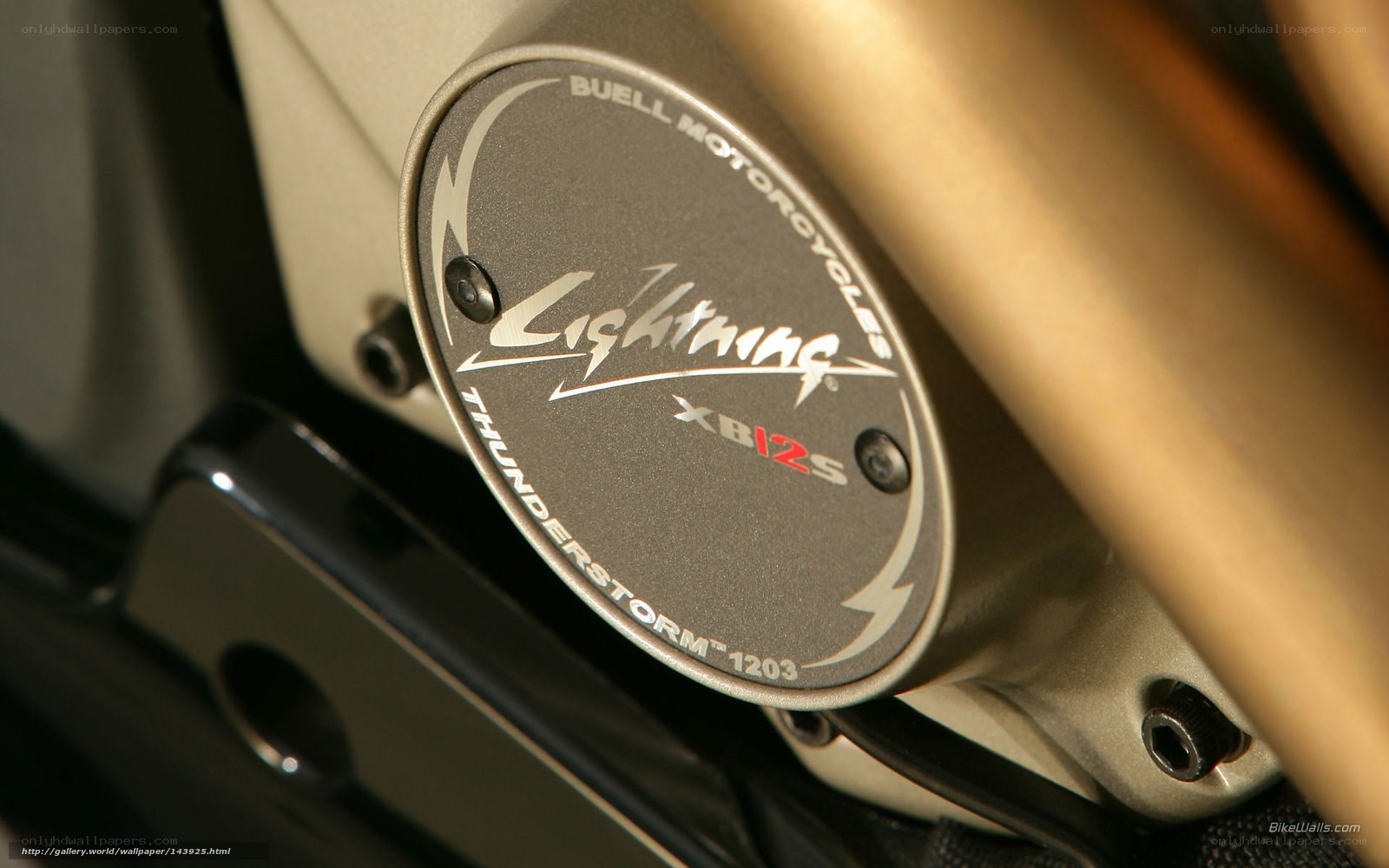 Buell Lightning XB12S badge